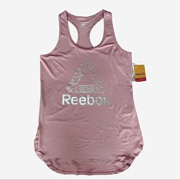 Reebok Legend Singlet Mint Mauv Racerback Workout Tank Top NWT - Picture 8 of 10